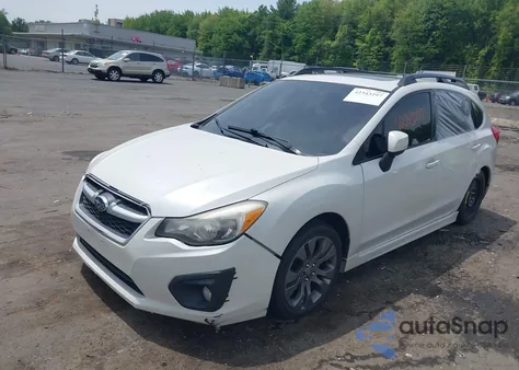 2013 Subaru Impreza 2.0I Sport Limited из США, поврежденный, VIN JF1GPAS60D2852298
